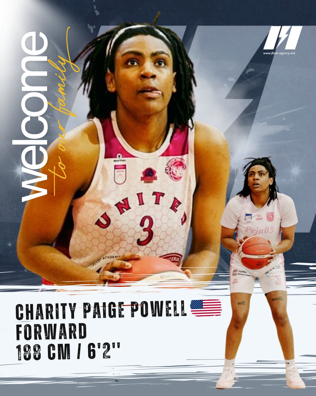 Charity Paige Powell has signed with Flash Agency