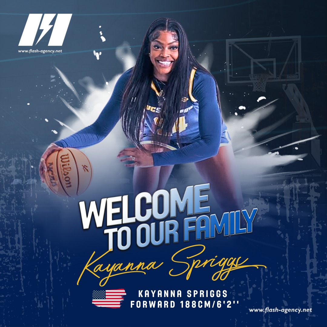 Flash Agency Signs Kayanna Spriggs