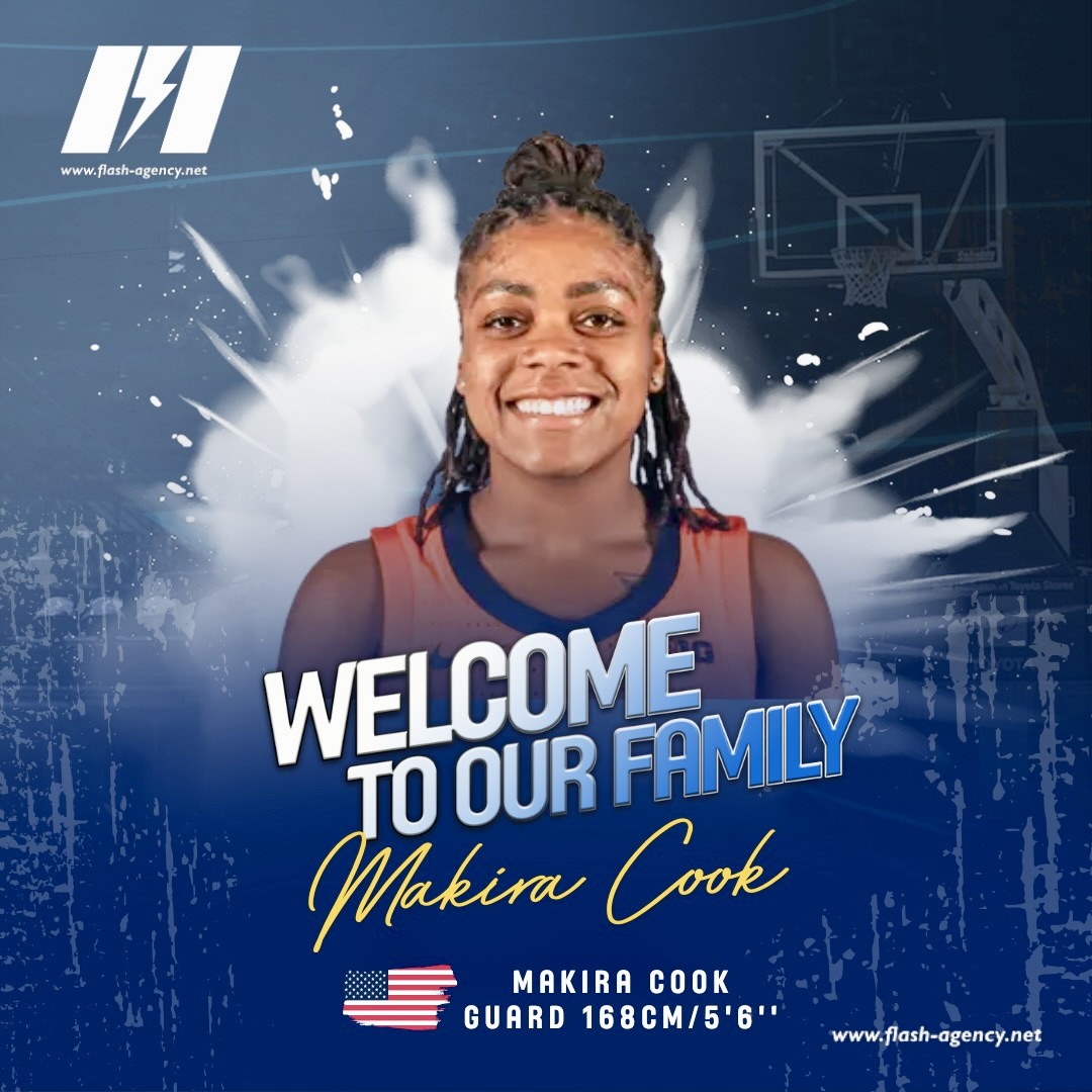 Flash Agency Signs Dynamic US Guard Makira Cook