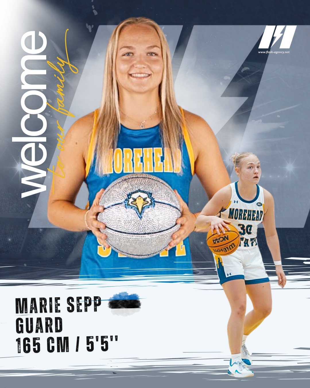 Marie Sepp has signed with Flash Agency